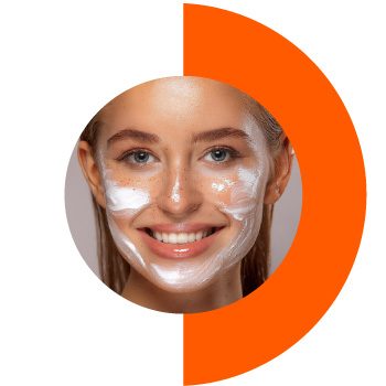 Vitamin C radiance boosting peel mask