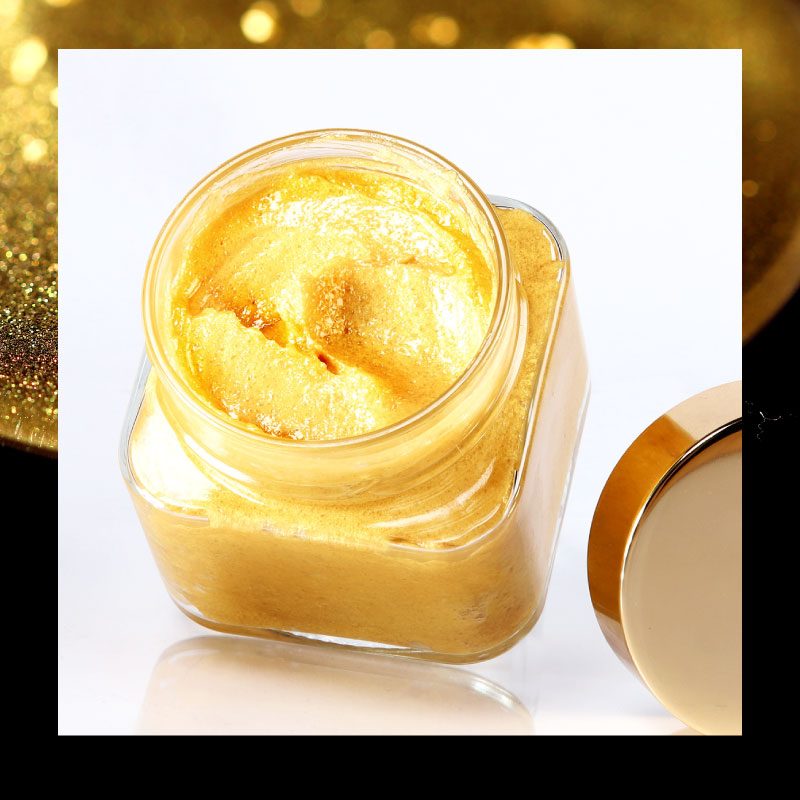 OEM skincare manufacturer of luxury and gold cosmetics and skincare products, enriched with precious ingredients such as champagne extract, caviar, pearl, 23 and 24 carat gold and hyaluronic acid.